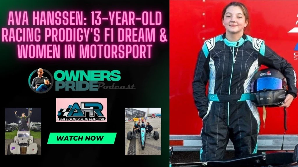 Title image for podcast: Speed Dreams: Ava Hanssen's Journey from Karting Prodigy to F1 Aspirant